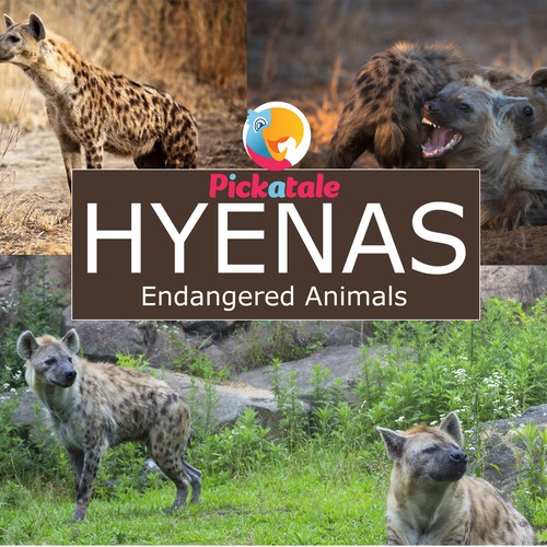 Quick design with the title 'Animal book cover'