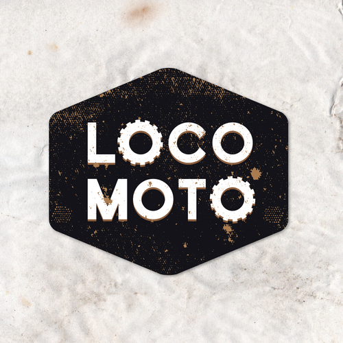 Motor logo with the title 'Logo for motor / bycicle / motorcycle company'