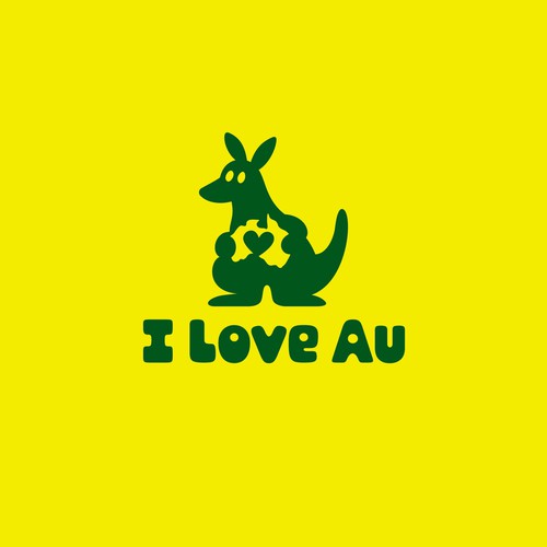 Australia flag logo with the title 'Australia Love'