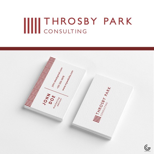 Scandinavian brand with the title 'Logo and business cards'