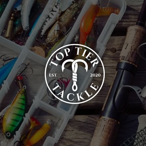Pictorial logo with the title 'Logo for Top Tier Tackle'