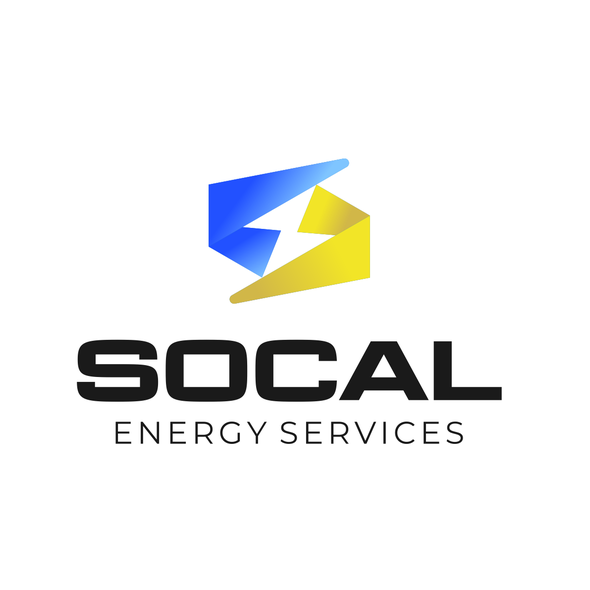 Solar company logo with the title 'Smart logo design for Socal Energy Services'