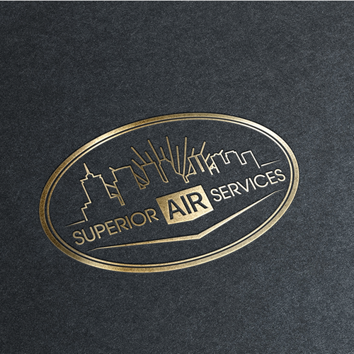 Air design with the title 'Superior Air Services'
