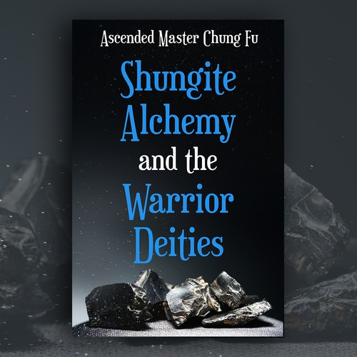 Meditation book cover with the title 'Shungite Alchemy and the Warrior Deities'