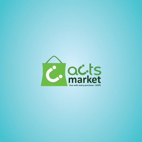 Ecommerce brand with the title 'ACTS Market'