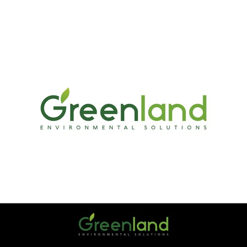 Recycling logo with the title 'Greenland'