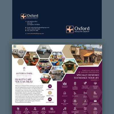 Powerful Spiral Brochure for Assisted Living Communities