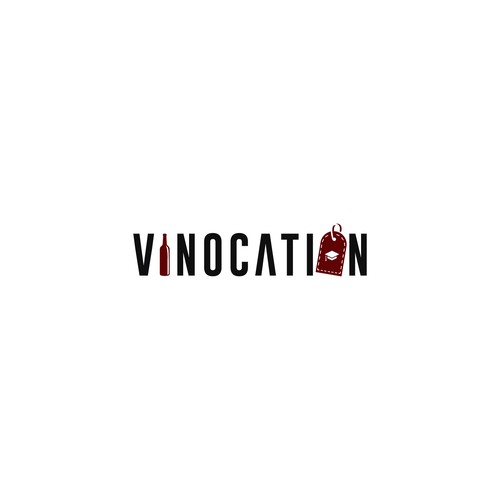 Interactive design with the title 'Vinocation'
