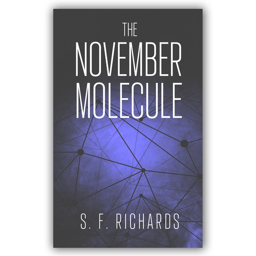 Science design with the title 'The November Molecule'