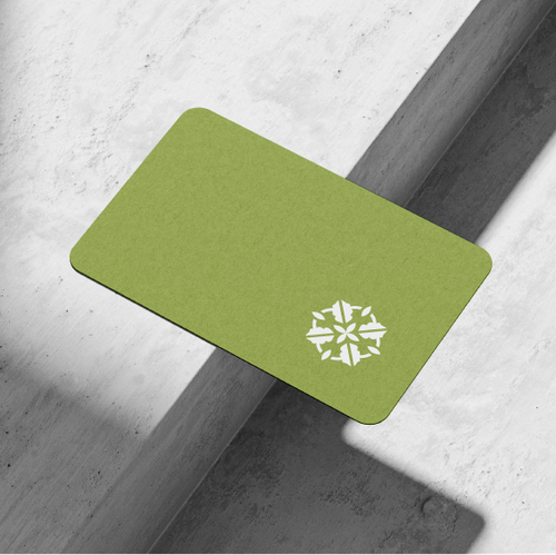 Leaf design with the title 'ScrubOak'