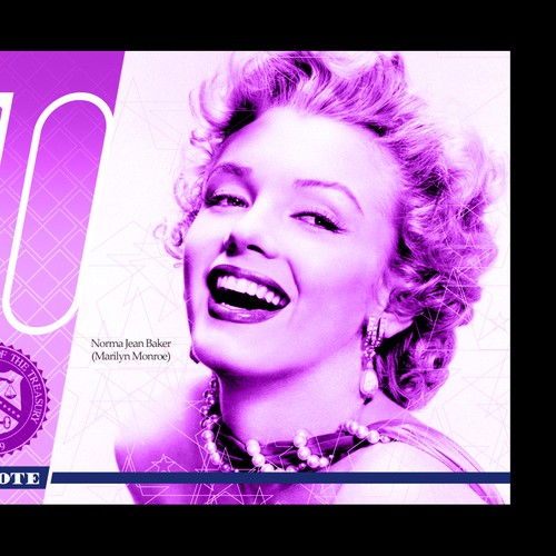 Dollar design with the title '99Designs $10 redesign community contest '