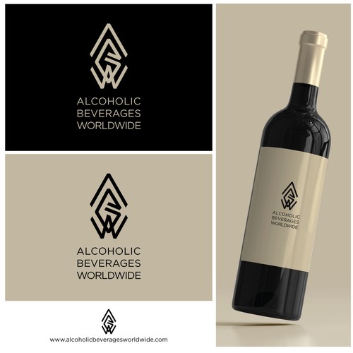 Alcohol brand with the title 'AWB '