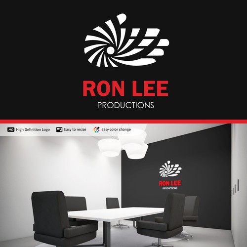 Movie logo with the title 'Ron Lee Productions'