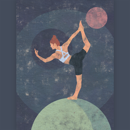 Illustrative artwork with the title 'Illustration'