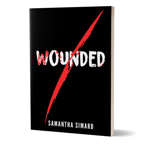 Thriller book cover with the title 'Book cover'