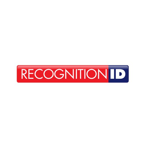 Glossy logo with the title 'Recognition ID Logo'