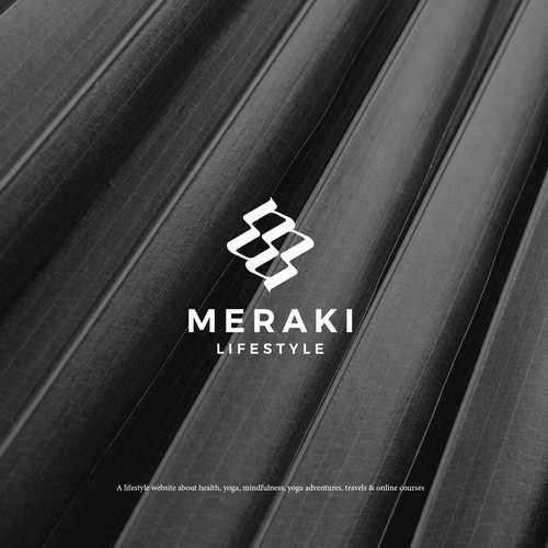 Symmetry design with the title 'Meraki Lifestyle'