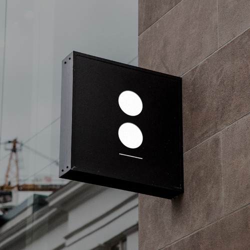 Urban design with the title 'Logo concept for international restaurant'