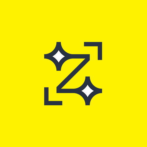 Flash logo with the title 'Z letter'