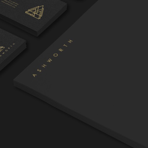 Consulting brand with the title 'Ashworth'