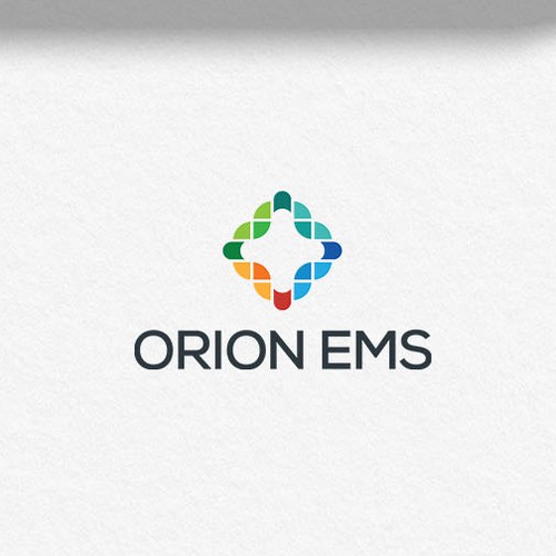 Cross design with the title 'ORION EMS'