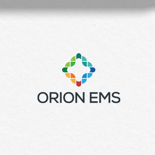 Cross design with the title 'ORION EMS'