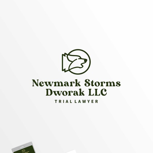 Associate logo with the title 'Bold Logo Concept for Lawyer'