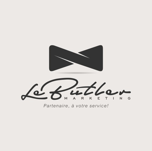 Best brand with the title 'Dynamic and modern logo for Le Butler Marketing'