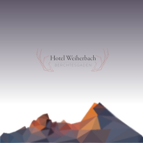 Outdoor brand with the title 'Hotel Weiherbach Logo'