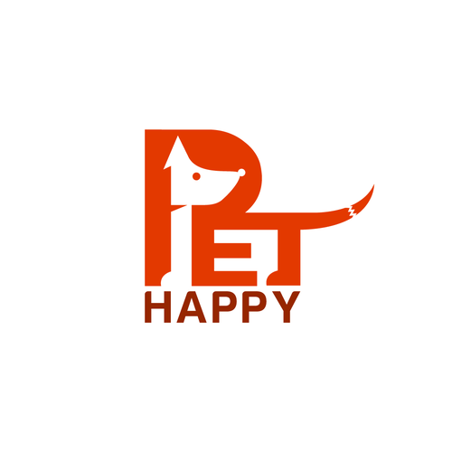 Cat brand with the title 'Corporate Identity Design for „PetHappy“, an onlineshop for Dogs and Pets'