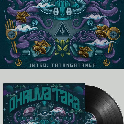 Dhruva Tara album cover design