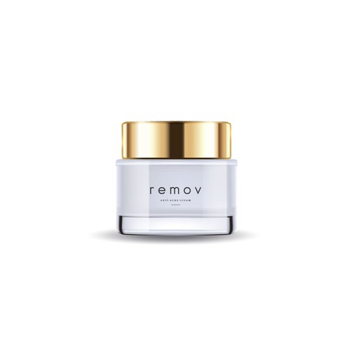 Skincare logo with the title 'Cosmetic beauty logo'