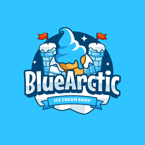 cool ice cream logos