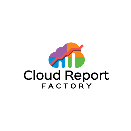 Report design with the title 'Cloud Report Factory'