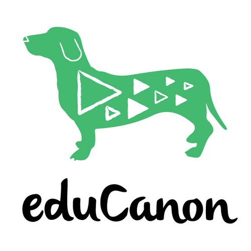 Loud logo with the title 'Wiener Doggy with personality for education company.'