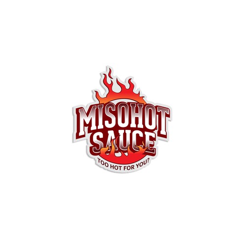 Red brand with the title 'A bit if hot sauce   :)'