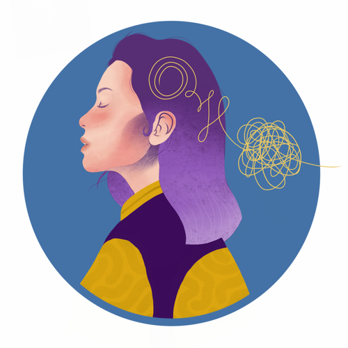 Flyer artwork with the title 'Illustration'