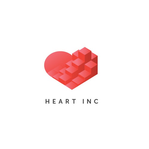 Heart brand with the title 'heart and graphs'