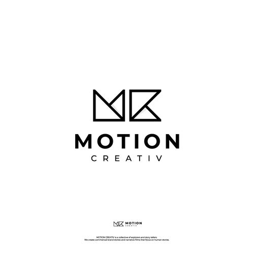 Flip design with the title 'Motion Creativ'