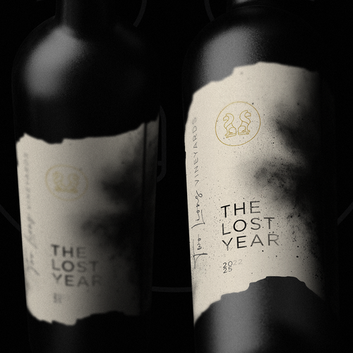 Wine label with the title 'Wine label'