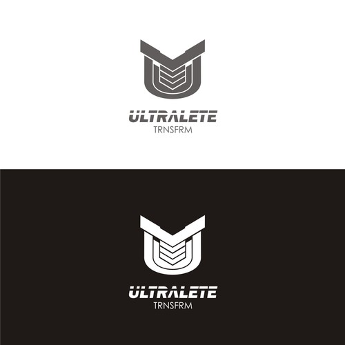 U logo with the title 'Bold logo concept for Fitness Transformations'