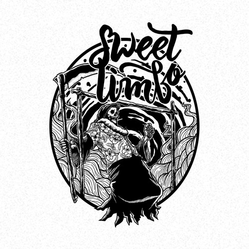 Reaper design with the title ' New record label//fashion brand require illustrator/designer for logo :)'