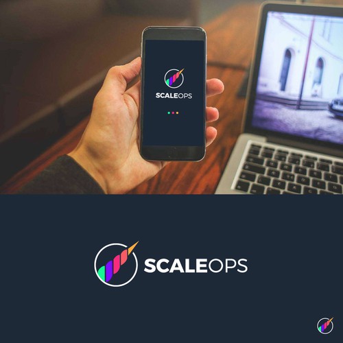 Scale logo with the title 'scaleops'