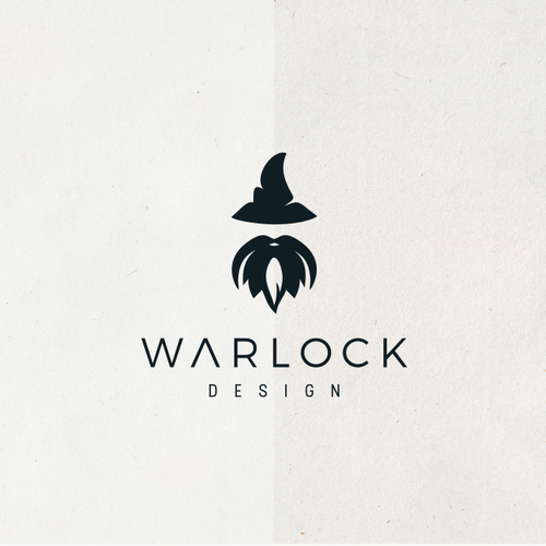 Tag design with the title 'wizard and warlock concept'