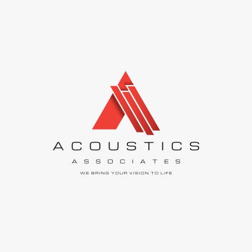 Acoustic design with the title 'For an Acoustic Treatment Company'