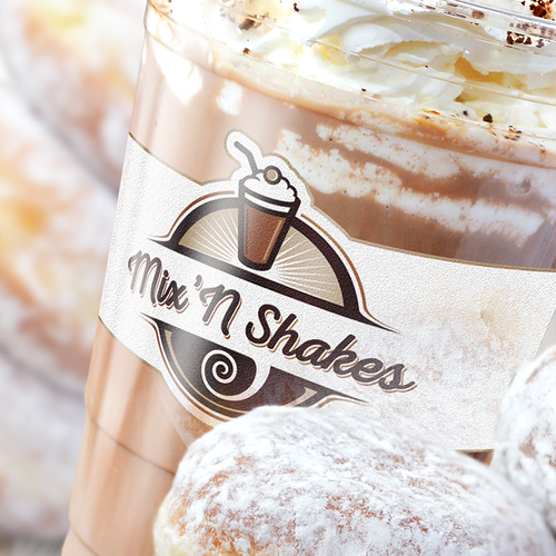 Shake logo with the title 'Mix'N Shakes'