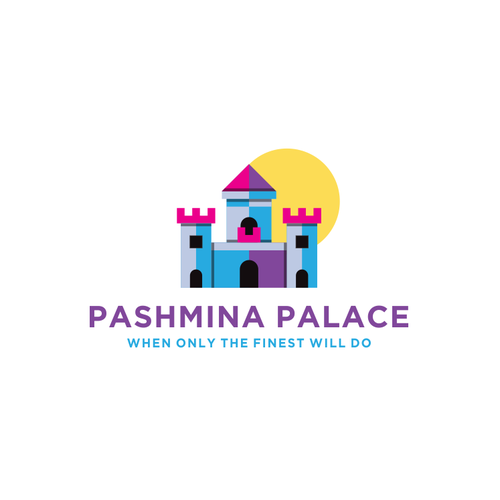 3D brand with the title 'Pashmina Palace'