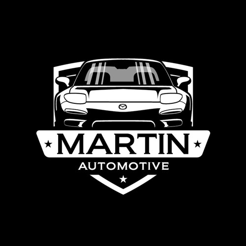 T-shirt brand with the title 'Automotive logo'