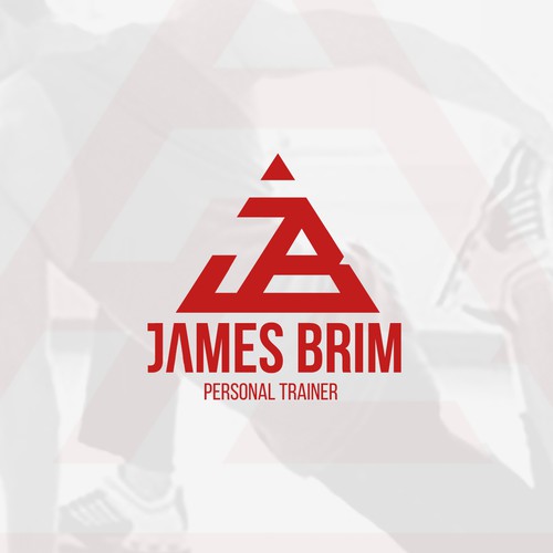 Trainer logo with the title 'James Brim '