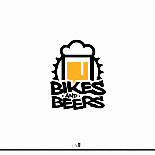 Adobe creative cloud logo with the title 'BIKES&BEERS'